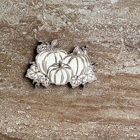 Handmade wooden DIY pumpkin cutout ready for paint or decorating