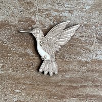 Handmade wooden DIY hummingbird cutout ready to paint or decorate