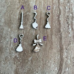Wood Witches Broom Cutout, Halloween Craft Shape, Decor