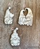 Handmade wooden DIY Valentine gnome cutout in three unique styles, ready for paint or decorating