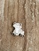 Handmade wooden DIY engraved frog cutout ready to paint or decorate